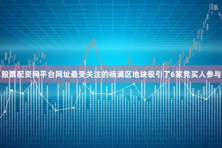 股票配资网平台网址最受关注的杨浦区地块吸引了6家竞买人参与